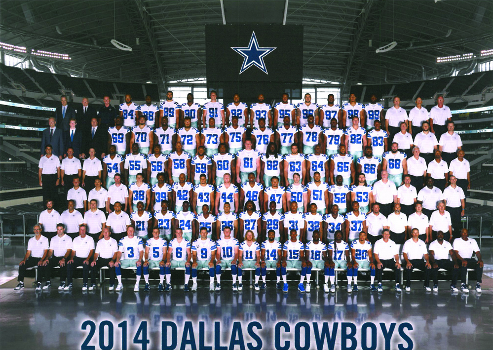 dallas cowboys 2014 roster