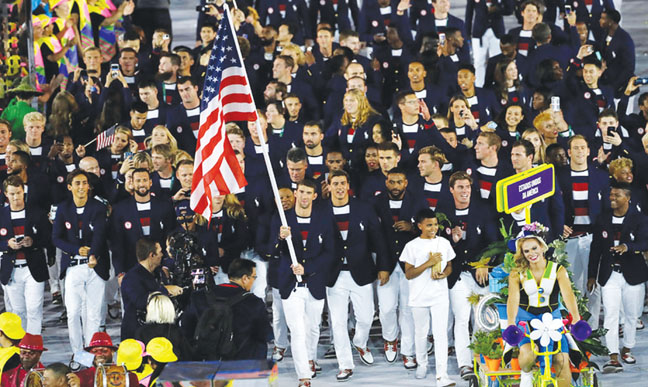 2016 Rio Olympics Opening Ceremony: Team USA Makes Entrance | Dallas ...